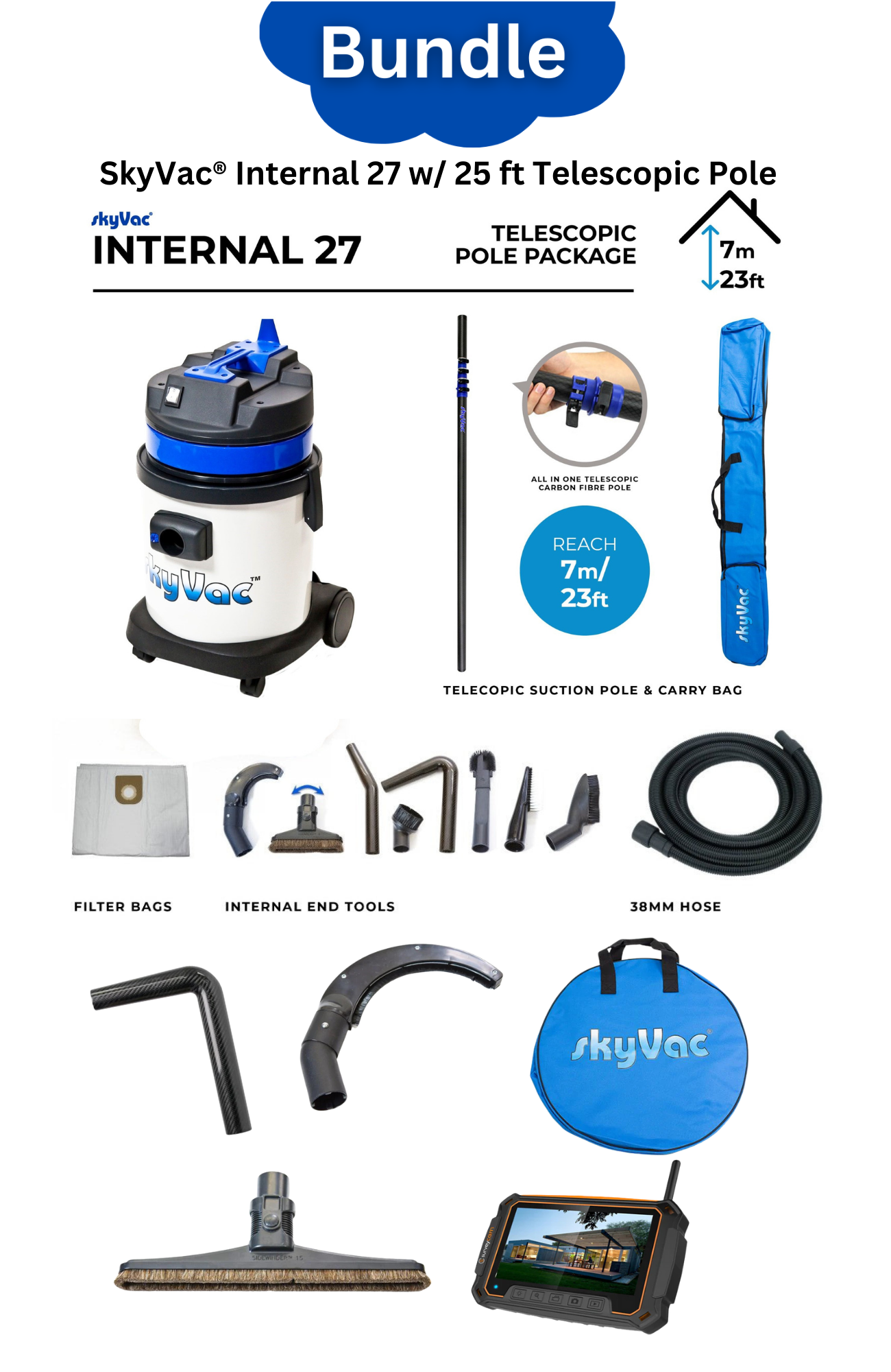 SkyVac®️ Interne 27 Pack le plus populaire