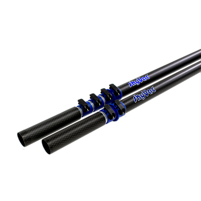 SkyVac®️ Carbon Fiber Telescopic Vacuum Pole for Internal Cleaning (You Choose)