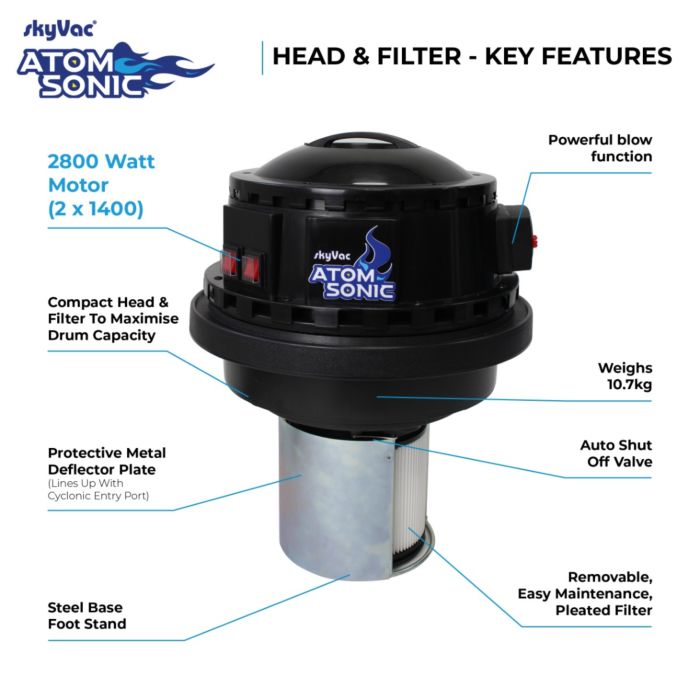 Tête d'aspirateur de rechange SkyVac®️ (au choix)