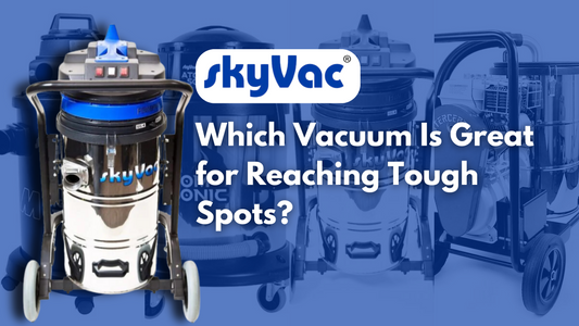 Which Vacuum Is Great for Reaching Tough Spots?| Gutter Cleaning System | Blog Feature Image