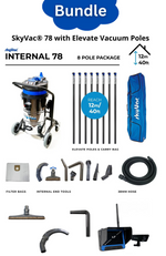 SkyVac®️ 78 High Dusting Vac Elevate Most Popular Bundle with Real Time Camera