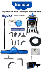 SkyVac®️ 78 High Dusting Vac Telescopic Most Popular Bundle with Real Time Camera