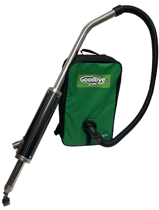 Goodbye Gum! Gas Backpack Gum Removal System