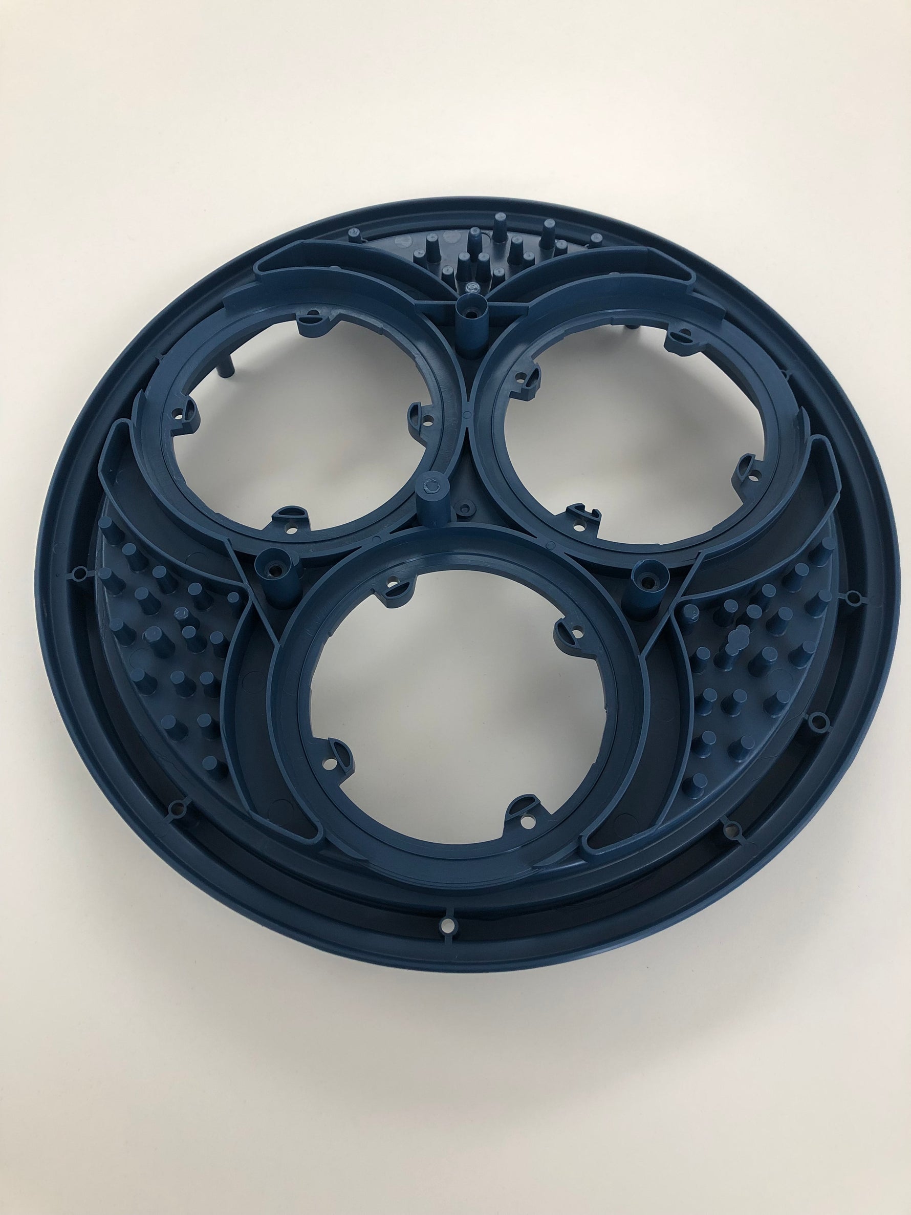 Replacement SkyVac 85 Vac Head Blue Motor Fastener - bottom view