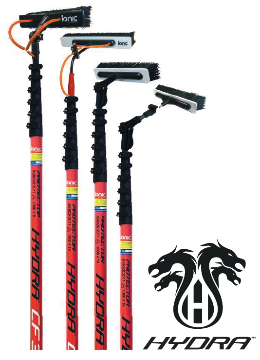 Ionic Systems Hydra™️ VERTIGO Quick Release Waterfed Pole (You Choose)