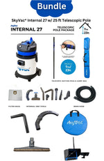 SkyVaC 27 with 25ft Telescopic Pole And Real Time Camera