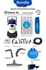 SkyVac 30 with Elevate Poles Most Popular Bundle with Real Time Camera