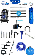 SkyVac Sonic 6 Pole Most Popular Bundle with Real Time Camera