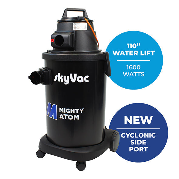 SkyVac®️ Mighty Atom con abrazadera (usted elige)