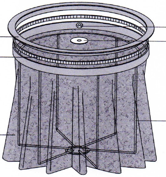 Filtro de estrella de repuesto SkyVac® 150