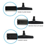 SkyVac Floor Kit Brush Head Types
