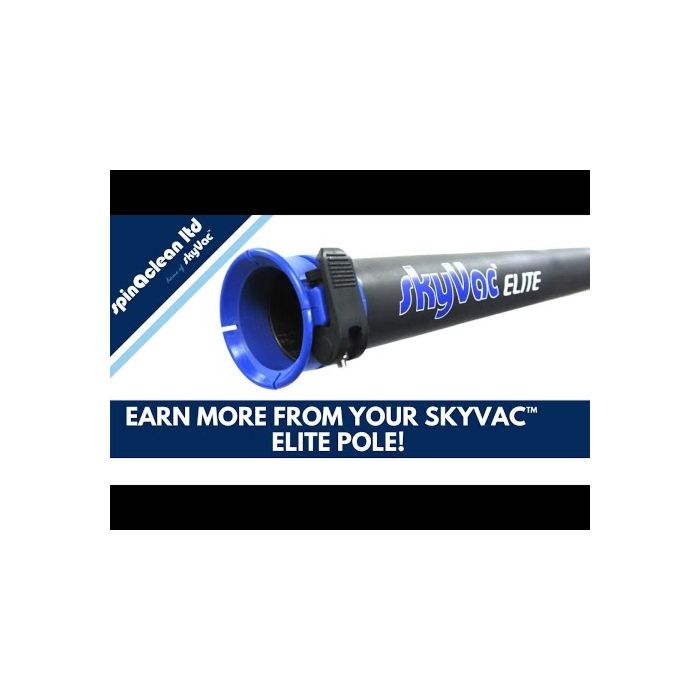 SkyVac® Elite Carbon Fiber Poles with Hose, Neck & End Tools (You Choose)