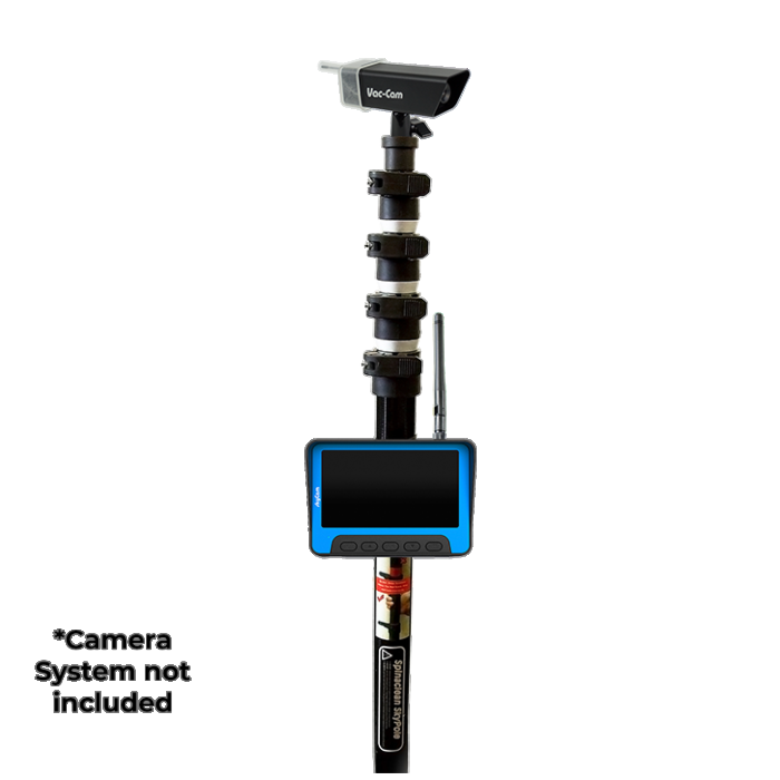 SkyVac Telescoping Carbon Fiber SkyPole for Inspections